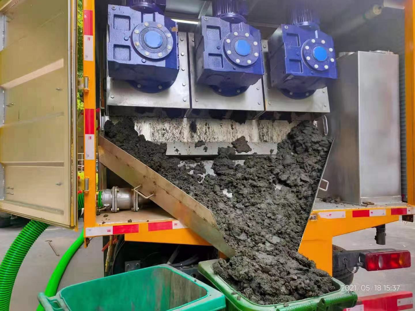 林州化粪池清掏城市维护站-泥浆净化干湿分离处理